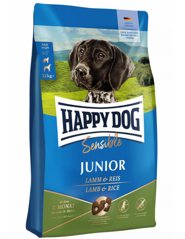 Happy Dog Supreme Sensible Junior Lamb&Rice 10 кг
