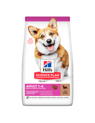Hill`s Science Plan Canine Small & Mini Adult Lamb & Rice 6кг
