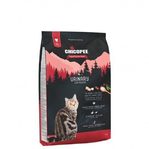 Chicopee Holistic Urinary - пълноценна суха храна за израснали котки при проблеми с уринарния тракт, 8 кг